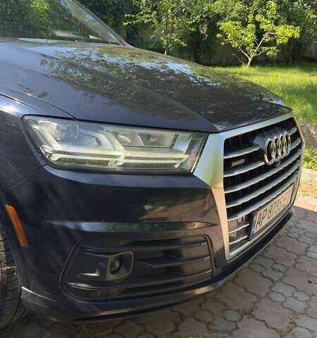 Синий Ауди Ку 7, объемом двигателя 3 л и пробегом 173 тыс. км за 37000 $, фото 3 на Automoto.ua