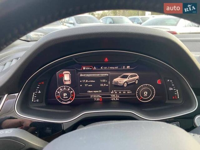Ауди Ку 7 2016 в Львове на Automoto.ua Синий Ауди Ку 7, объемом двигателя 3 л и пробегом 215 тыс. км за 22900 $, фото 17 на Automoto.ua
