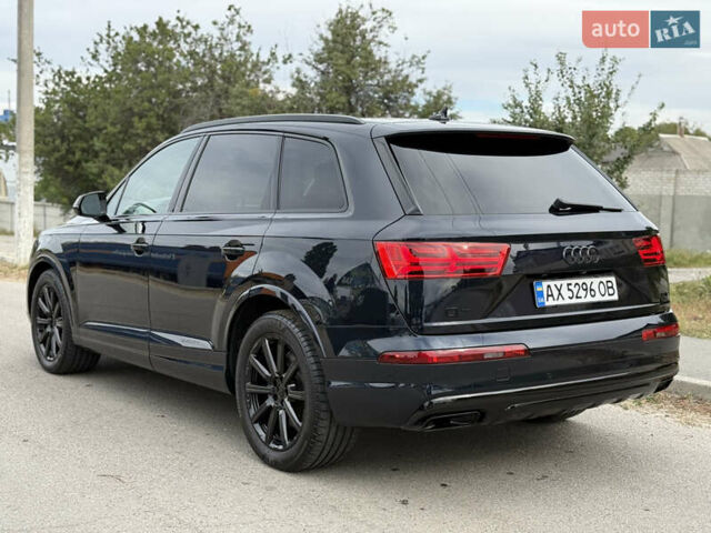 Ауди Ку 7 2016 в Харькове на Automoto.ua Синий Ауди Ку 7, объемом двигателя 3 л и пробегом 164 тыс. км за 35000 $, фото 3 на Automoto.ua