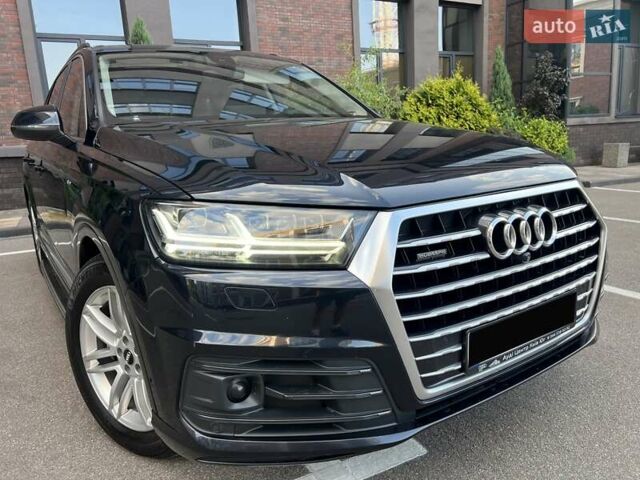 Синий Ауди Ку 7, объемом двигателя 3 л и пробегом 200 тыс. км за 32500 $, фото 1 на Automoto.ua