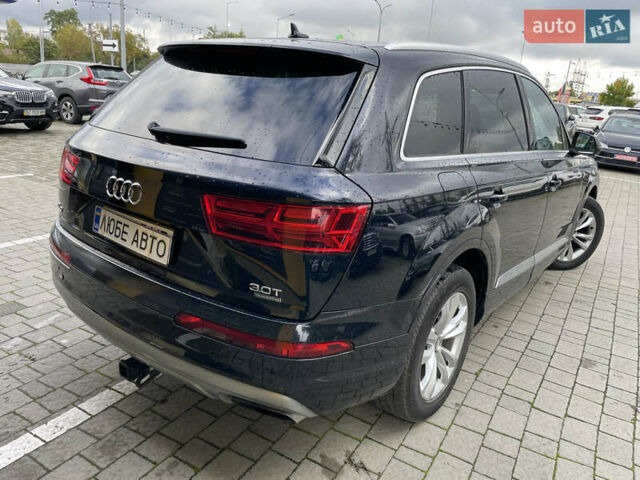 Синий Ауди Ку 7, объемом двигателя 3 л и пробегом 162 тыс. км за 21000 $, фото 2 на Automoto.ua