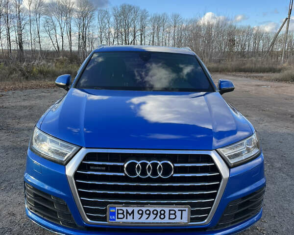 Синий Ауди Ку 7, объемом двигателя 2.97 л и пробегом 178 тыс. км за 39000 $, фото 1 на Automoto.ua