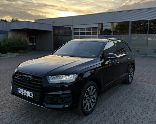 Синий Ауди Ку 7, объемом двигателя 3 л и пробегом 245 тыс. км за 25850 $, фото 1 на Automoto.ua