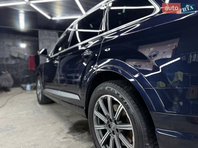 Ауди Ку 7 2016 в Киеве на Automoto.ua Синий Ауди Ку 7, объемом двигателя 3 л и пробегом 137 тыс. км за 30000 $, фото 84 на Automoto.ua