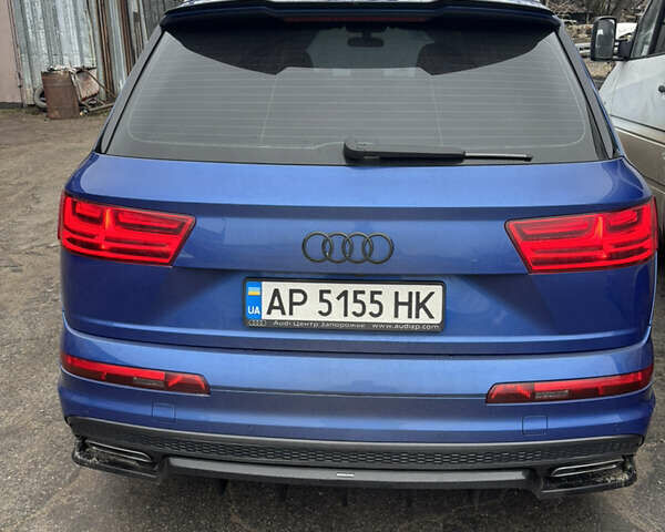 Синий Ауди Ку 7, объемом двигателя 2.97 л и пробегом 201 тыс. км за 42000 $, фото 4 на Automoto.ua