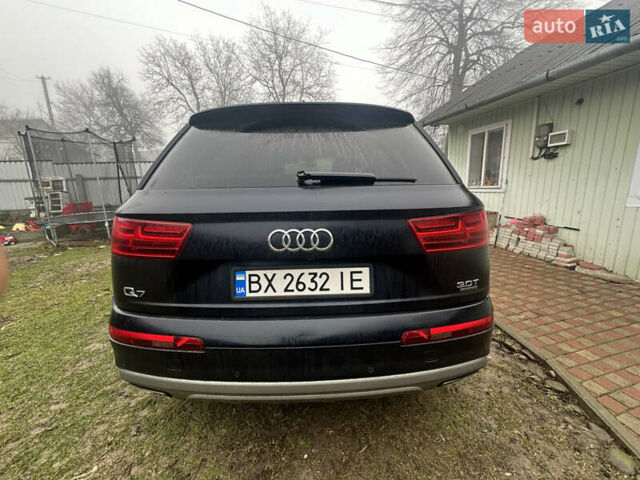 Синий Ауди Ку 7, объемом двигателя 3 л и пробегом 250 тыс. км за 24000 $, фото 3 на Automoto.ua