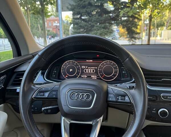 Синий Ауди Ку 7, объемом двигателя 3 л и пробегом 144 тыс. км за 33500 $, фото 21 на Automoto.ua