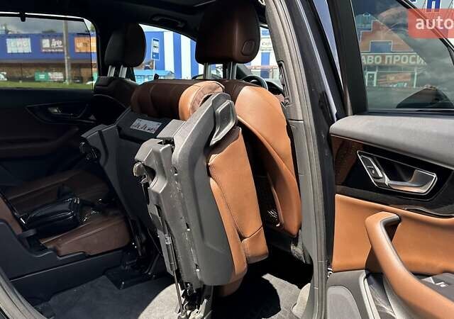 Синий Ауди Ку 7, объемом двигателя 3 л и пробегом 176 тыс. км за 31300 $, фото 58 на Automoto.ua