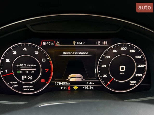 Синий Ауди Ку 7, объемом двигателя 3 л и пробегом 179 тыс. км за 32690 $, фото 21 на Automoto.ua