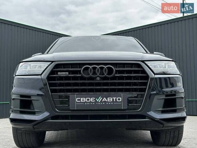 Синий Ауди Ку 7, объемом двигателя 3 л и пробегом 162 тыс. км за 25999 $, фото 1 на Automoto.ua