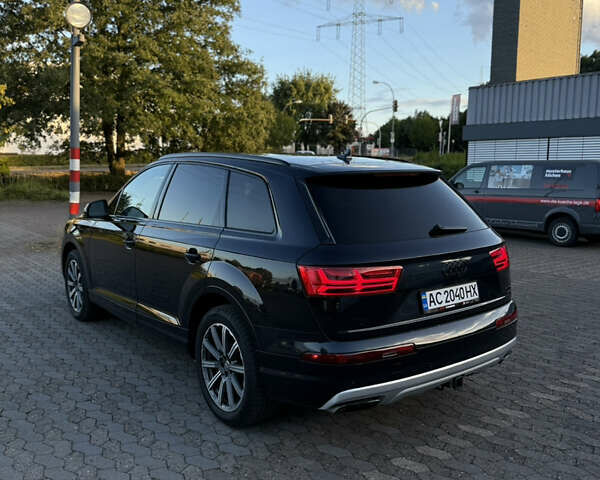 Синий Ауди Ку 7, объемом двигателя 3 л и пробегом 245 тыс. км за 25850 $, фото 3 на Automoto.ua
