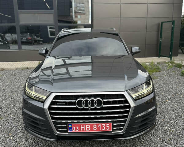 Синий Ауди Ку 7, объемом двигателя 3 л и пробегом 81 тыс. км за 31900 $, фото 1 на Automoto.ua