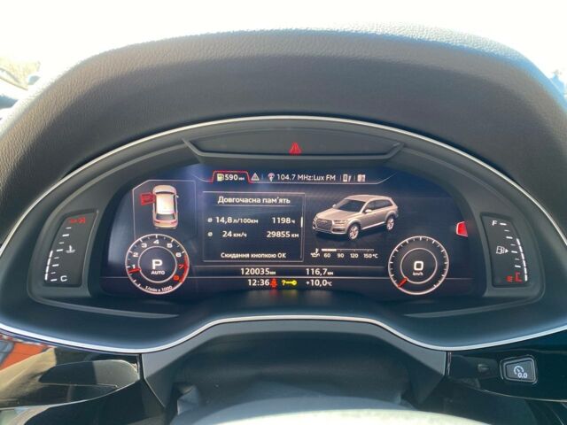 Синий Ауди Ку 7, объемом двигателя 3 л и пробегом 120 тыс. км за 34500 $, фото 20 на Automoto.ua