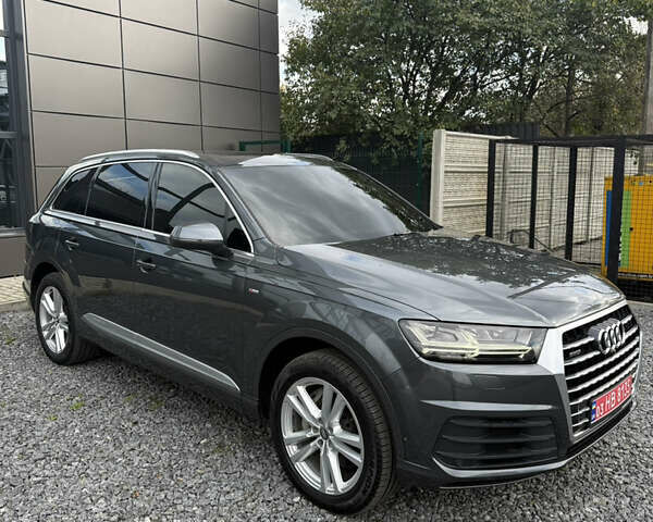 Синий Ауди Ку 7, объемом двигателя 3 л и пробегом 81 тыс. км за 31900 $, фото 6 на Automoto.ua