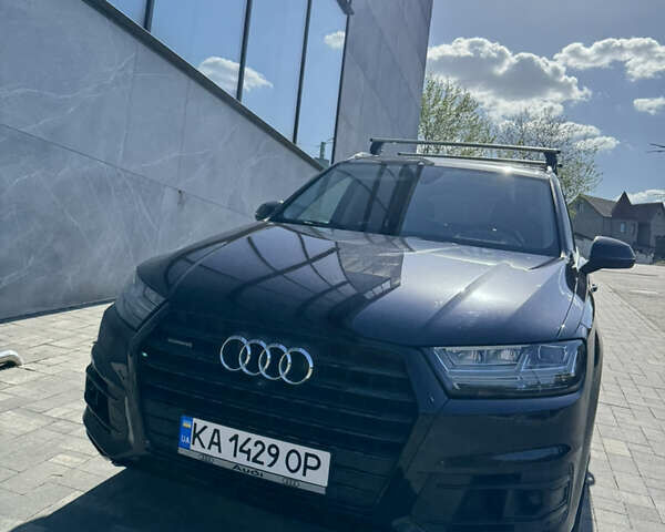 Синий Ауди Ку 7, объемом двигателя 3 л и пробегом 135 тыс. км за 34500 $, фото 1 на Automoto.ua