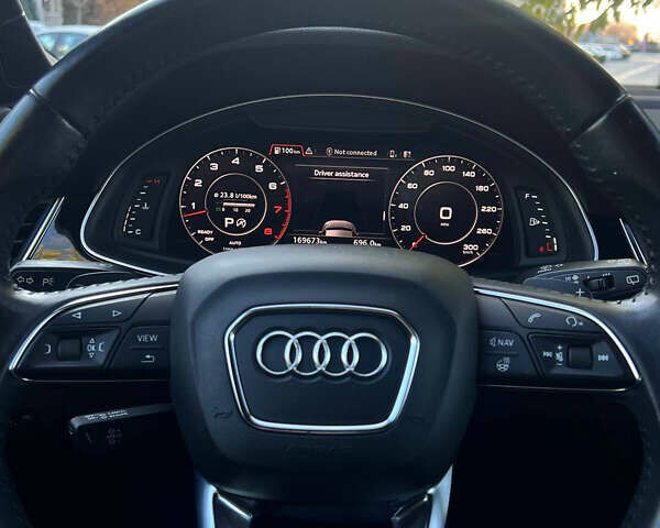 Синий Ауди Ку 7, объемом двигателя 3 л и пробегом 169 тыс. км за 24900 $, фото 10 на Automoto.ua