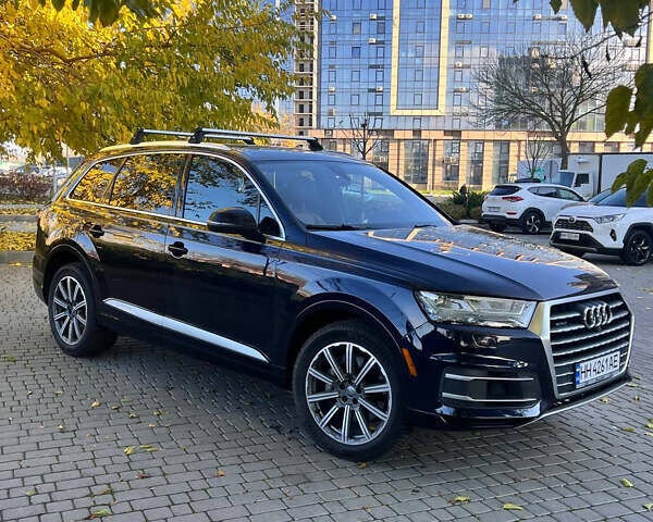 Синий Ауди Ку 7, объемом двигателя 3 л и пробегом 169 тыс. км за 24900 $, фото 1 на Automoto.ua