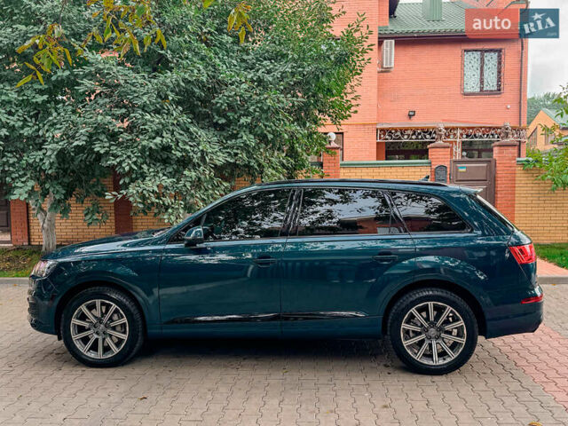 Синий Ауди Ку 7, объемом двигателя 3 л и пробегом 76 тыс. км за 34200 $, фото 3 на Automoto.ua
