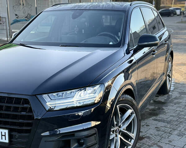 Синий Ауди Ку 7, объемом двигателя 3 л и пробегом 152 тыс. км за 31499 $, фото 2 на Automoto.ua