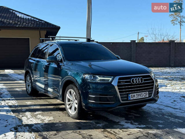 Синий Ауди Ку 7, объемом двигателя 1.98 л и пробегом 160 тыс. км за 29999 $, фото 2 на Automoto.ua