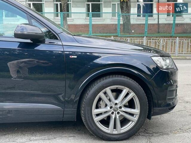 Синий Ауди Ку 7, объемом двигателя 3 л и пробегом 203 тыс. км за 41990 $, фото 3 на Automoto.ua