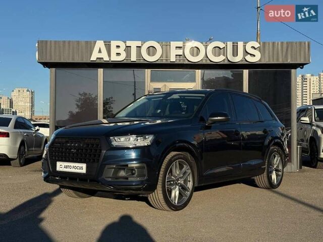 Синий Ауди Ку 7, объемом двигателя 3 л и пробегом 136 тыс. км за 38990 $, фото 3 на Automoto.ua