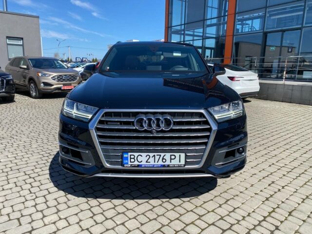 Синий Ауди Ку 7, объемом двигателя 3 л и пробегом 120 тыс. км за 34500 $, фото 1 на Automoto.ua