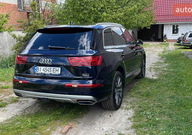 Ауди Ку 7 2017 в Зенькове на Automoto.ua Синий Ауди Ку 7, объемом двигателя 3 л и пробегом 150 тыс. км за 33500 $, фото 4 на Automoto.ua