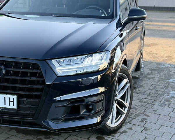 Синий Ауди Ку 7, объемом двигателя 3 л и пробегом 152 тыс. км за 31499 $, фото 1 на Automoto.ua