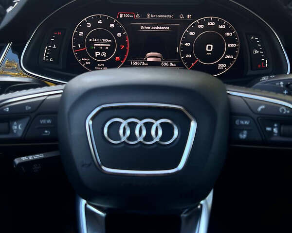 Синий Ауди Ку 7, объемом двигателя 3 л и пробегом 169 тыс. км за 24900 $, фото 12 на Automoto.ua