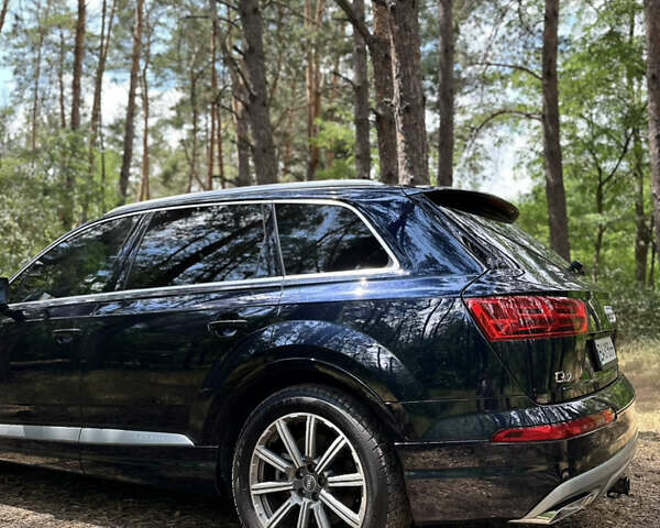 Синий Ауди Ку 7, объемом двигателя 3 л и пробегом 143 тыс. км за 32300 $, фото 2 на Automoto.ua