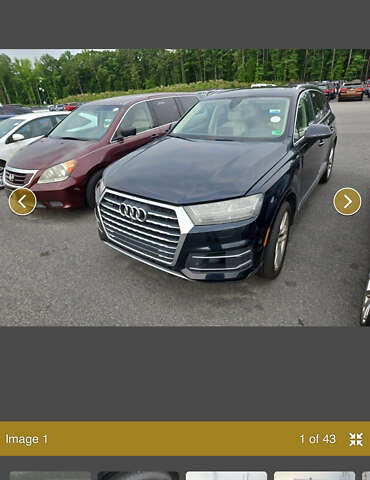 Синий Ауди Ку 7, объемом двигателя 3 л и пробегом 156 тыс. км за 23950 $, фото 91 на Automoto.ua