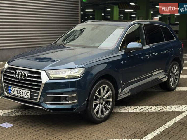 Синий Ауди Ку 7, объемом двигателя 3 л и пробегом 120 тыс. км за 32000 $, фото 6 на Automoto.ua