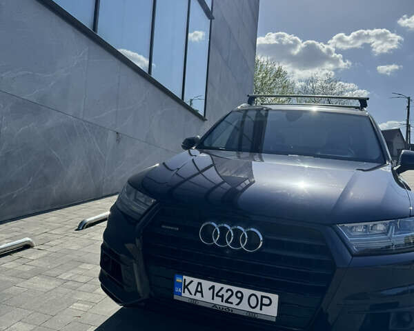 Синий Ауди Ку 7, объемом двигателя 3 л и пробегом 135 тыс. км за 34500 $, фото 3 на Automoto.ua