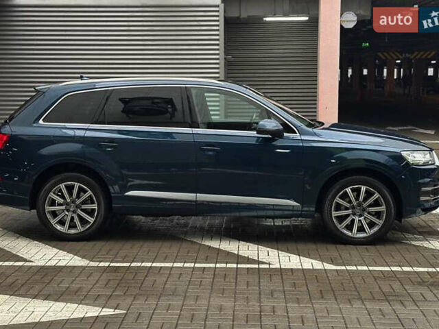 Синий Ауди Ку 7, объемом двигателя 3 л и пробегом 120 тыс. км за 32000 $, фото 2 на Automoto.ua