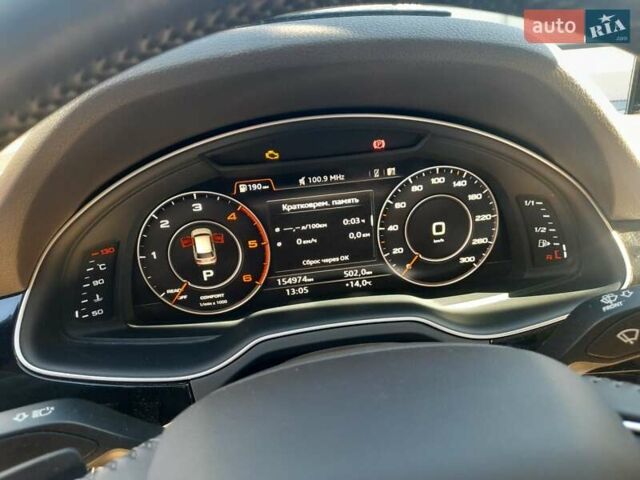 Синий Ауди Ку 7, объемом двигателя 3 л и пробегом 155 тыс. км за 40500 $, фото 21 на Automoto.ua