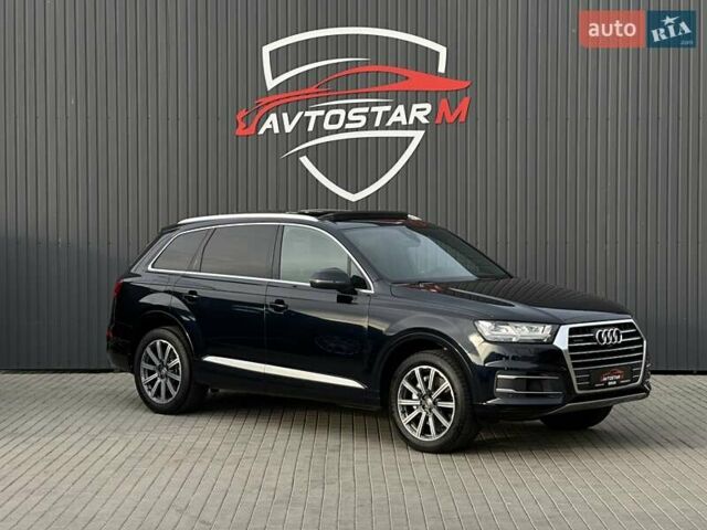 Синий Ауди Ку 7, объемом двигателя 3 л и пробегом 194 тыс. км за 27500 $, фото 2 на Automoto.ua