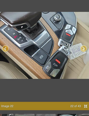 Синий Ауди Ку 7, объемом двигателя 3 л и пробегом 156 тыс. км за 23950 $, фото 94 на Automoto.ua