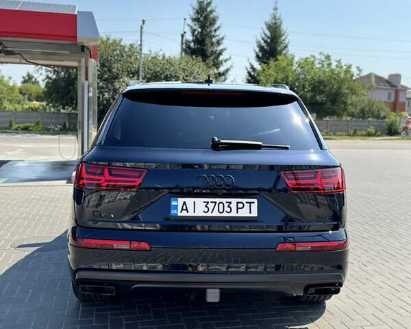 Синий Ауди Ку 7, объемом двигателя 3 л и пробегом 133 тыс. км за 38500 $, фото 5 на Automoto.ua