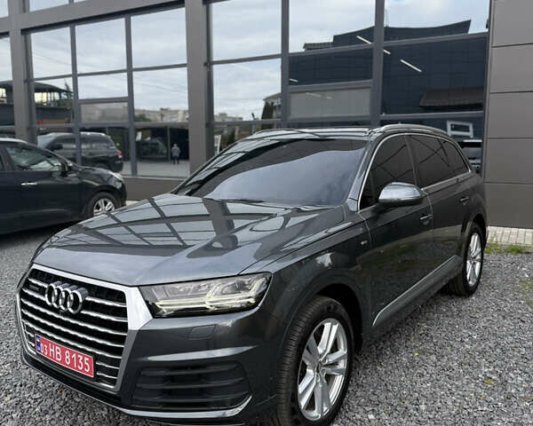 Синий Ауди Ку 7, объемом двигателя 3 л и пробегом 81 тыс. км за 31900 $, фото 2 на Automoto.ua