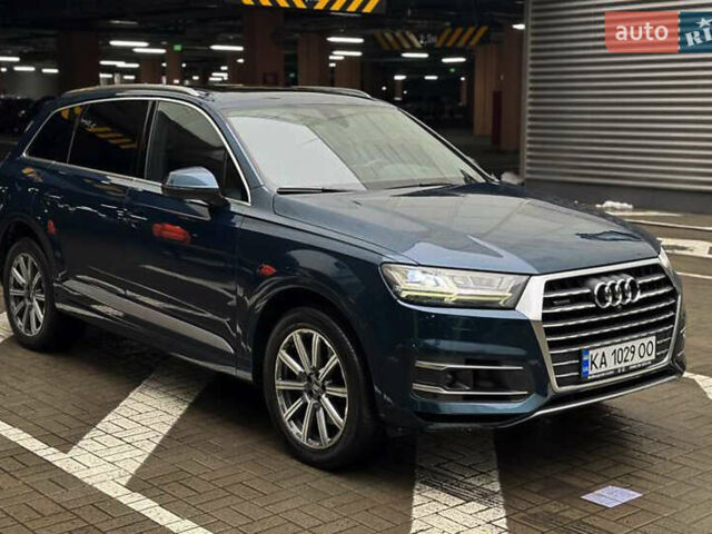 Синий Ауди Ку 7, объемом двигателя 3 л и пробегом 120 тыс. км за 32000 $, фото 3 на Automoto.ua