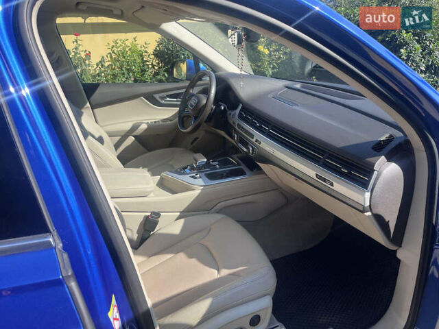 Синий Ауди Ку 7, объемом двигателя 3 л и пробегом 199 тыс. км за 39900 $, фото 5 на Automoto.ua