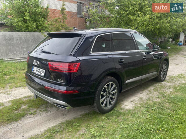 Ауди Ку 7 2017 в Зенькове на Automoto.ua Синий Ауди Ку 7, объемом двигателя 3 л и пробегом 150 тыс. км за 33500 $, фото 5 на Automoto.ua