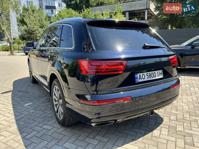 Синий Ауди Ку 7, объемом двигателя 3 л и пробегом 162 тыс. км за 30950 $, фото 5 на Automoto.ua