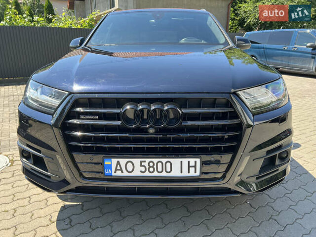 Синий Ауди Ку 7, объемом двигателя 3 л и пробегом 162 тыс. км за 30950 $, фото 2 на Automoto.ua