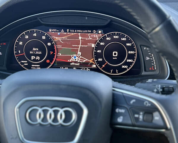 Синий Ауди Ку 7, объемом двигателя 3 л и пробегом 152 тыс. км за 31499 $, фото 66 на Automoto.ua