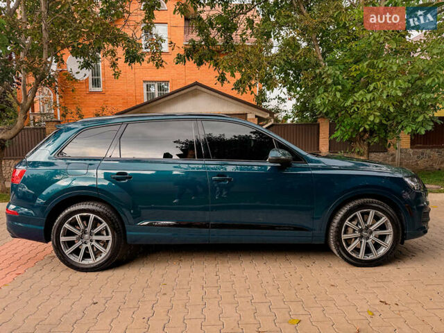 Синий Ауди Ку 7, объемом двигателя 3 л и пробегом 76 тыс. км за 34200 $, фото 1 на Automoto.ua