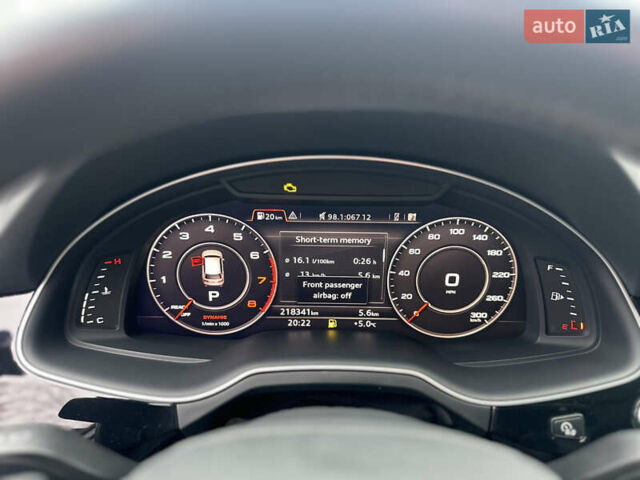 Синій Ауді Ку 7, об'ємом двигуна 3 л та пробігом 218 тис. км за 26500 $, фото 70 на Automoto.ua