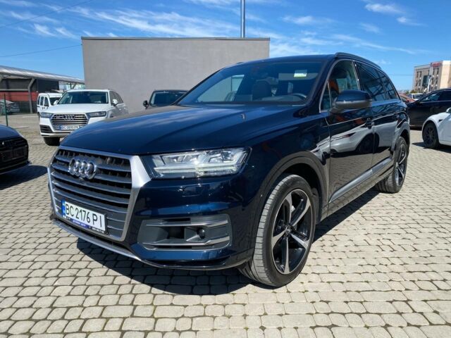 Синий Ауди Ку 7, объемом двигателя 3 л и пробегом 120 тыс. км за 34500 $, фото 3 на Automoto.ua