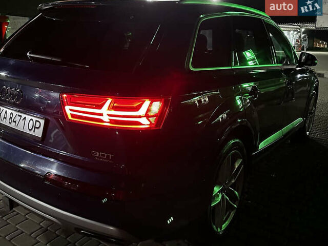 Синий Ауди Ку 7, объемом двигателя 3 л и пробегом 63 тыс. км за 44500 $, фото 1 на Automoto.ua